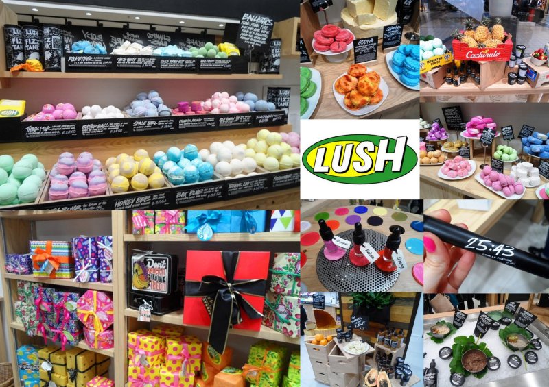 Lush cosmetics