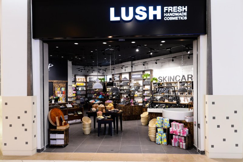 Lush cosmetics