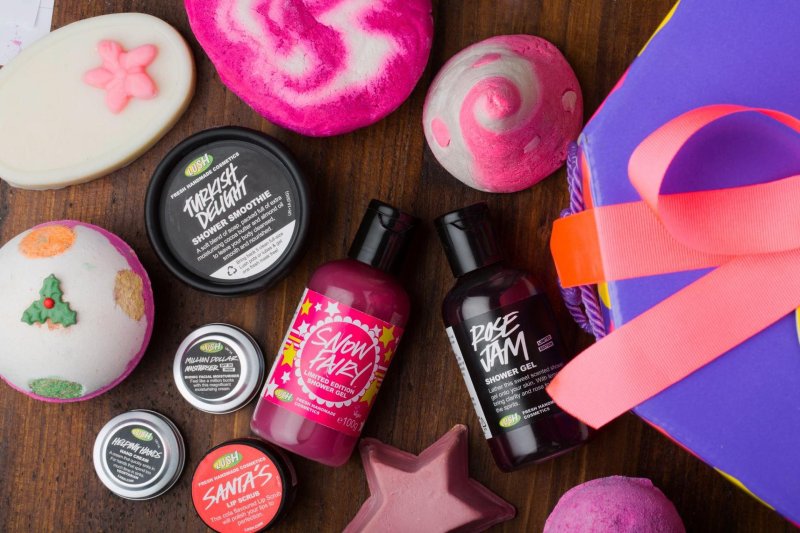 Lush cosmetics