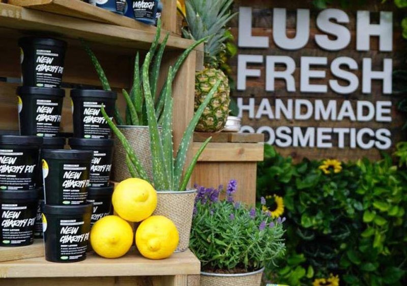 Lush cosmetics