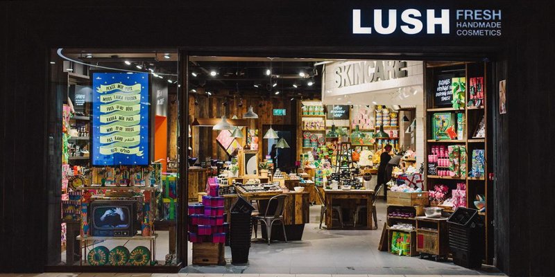 Lush cosmetics
