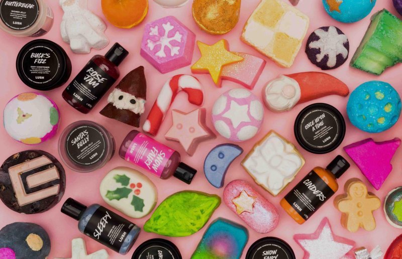 Lush cosmetics