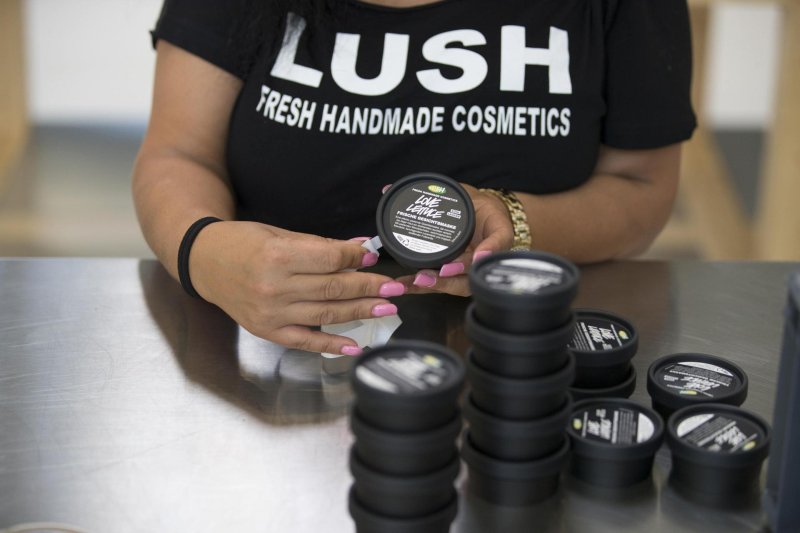 Lush cosmetics