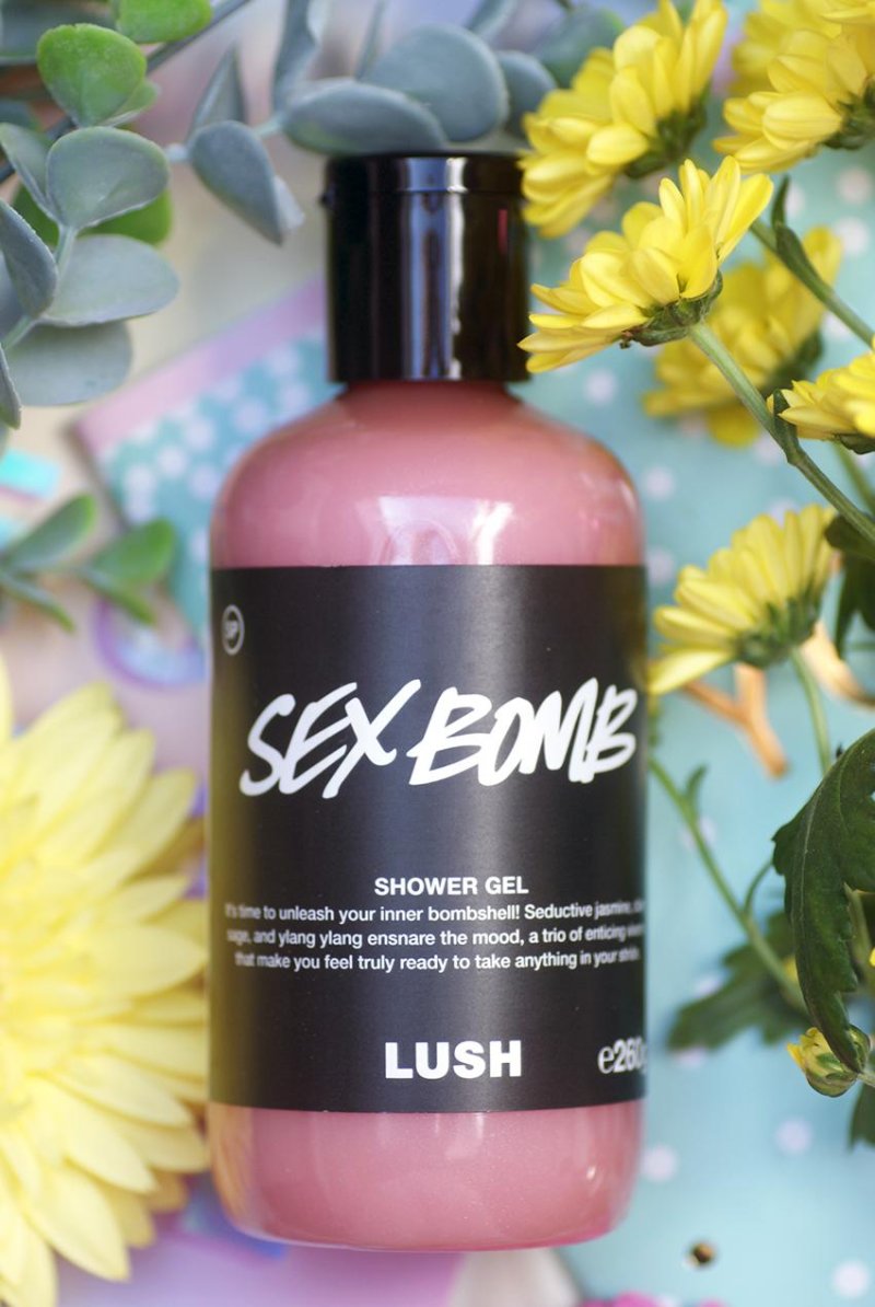 Lush shower gel