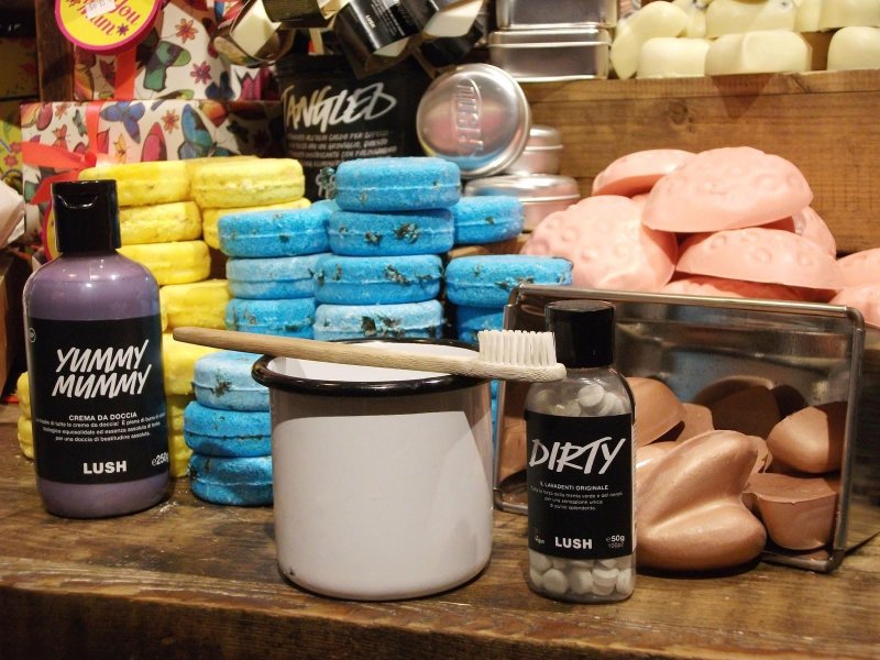 Lush cosmetics