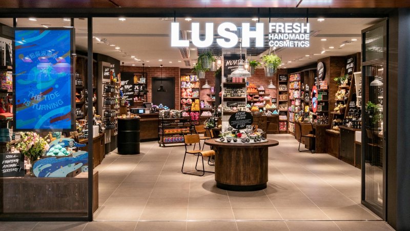 Lush cosmetics