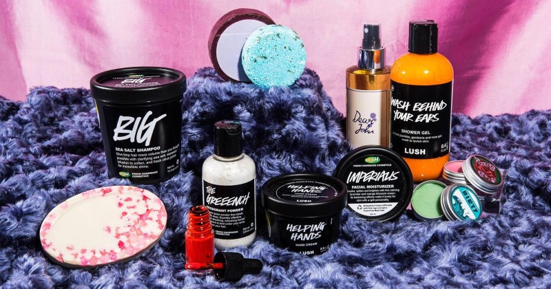 Lush cosmetics
