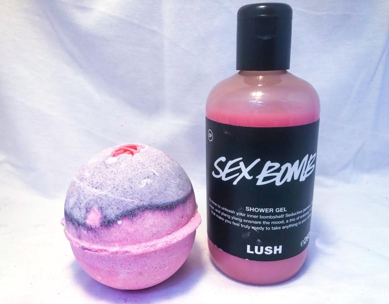Lush shower gel