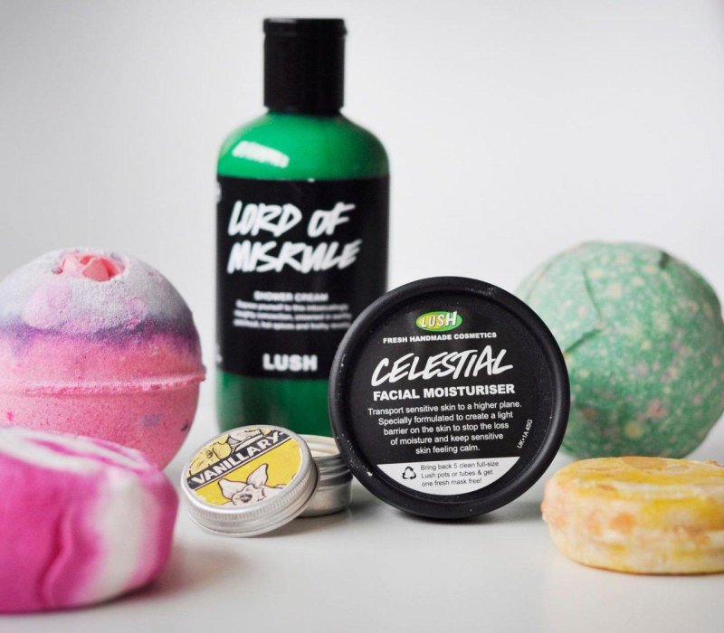 Lush cosmetics