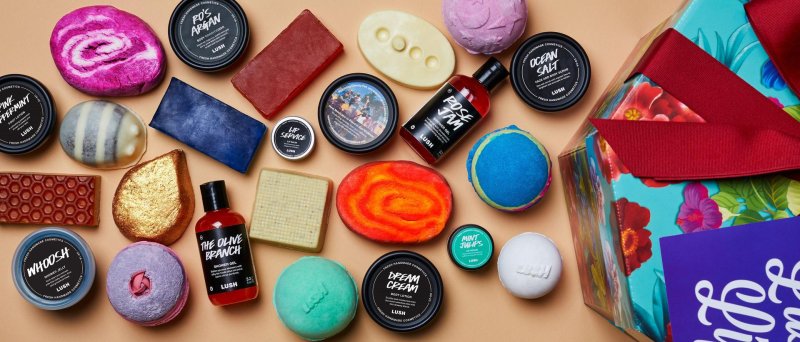 Lush cosmetics