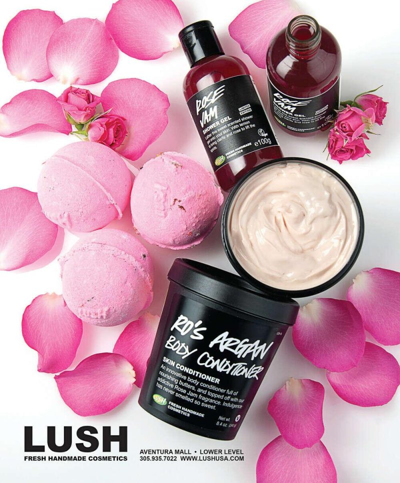 Lush cosmetics
