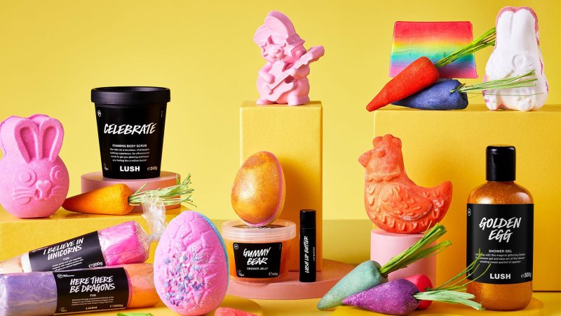 Lush cosmetics