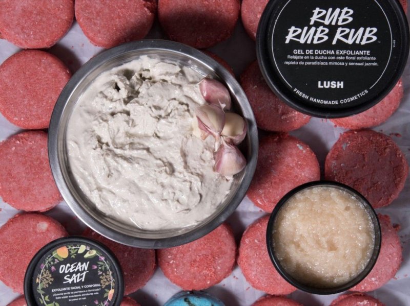 Lush cosmetics