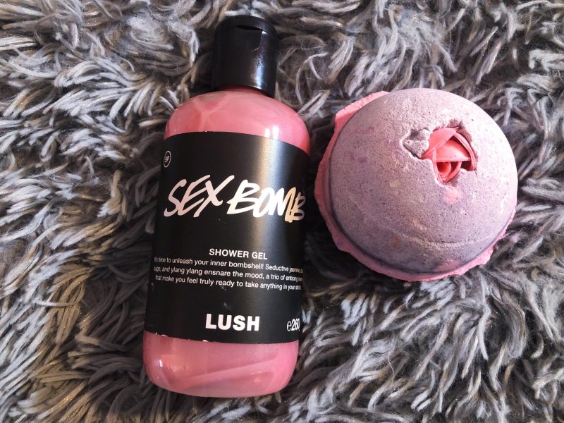 Lush shower gel