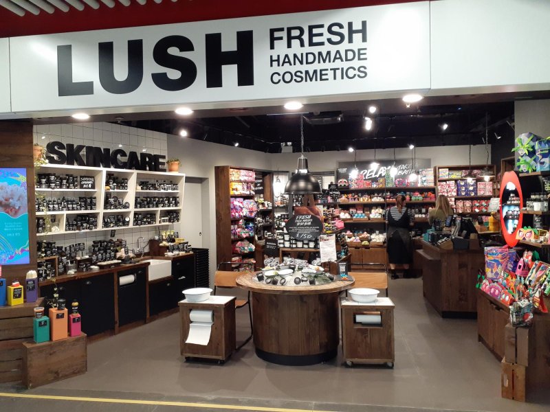 Lush cosmetics