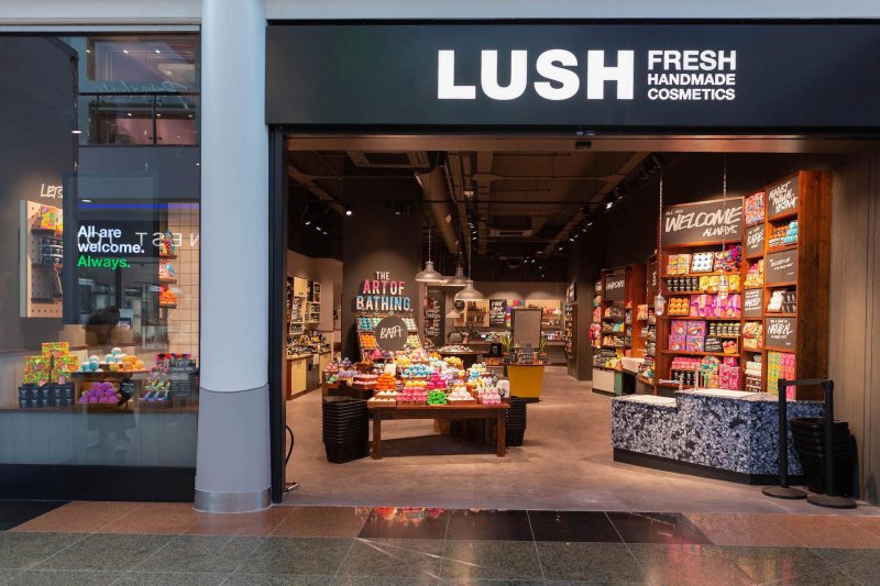 Lush cosmetics