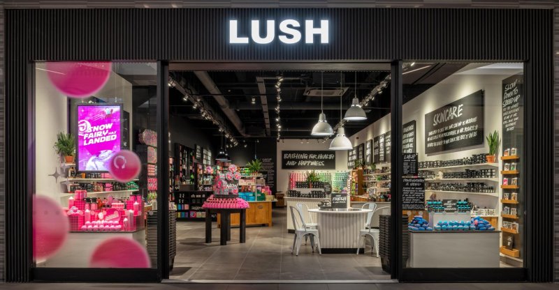 Lush cosmetics