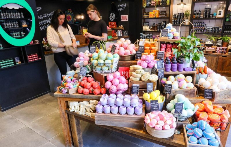 Lush cosmetics