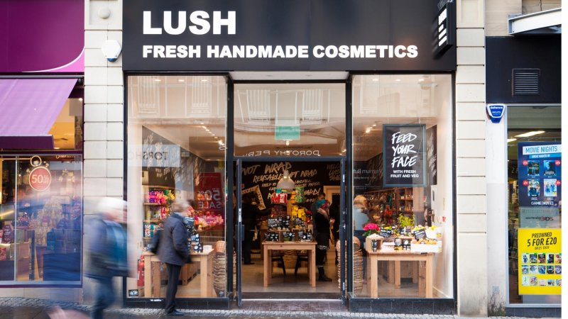Perfume and cosmetics shop