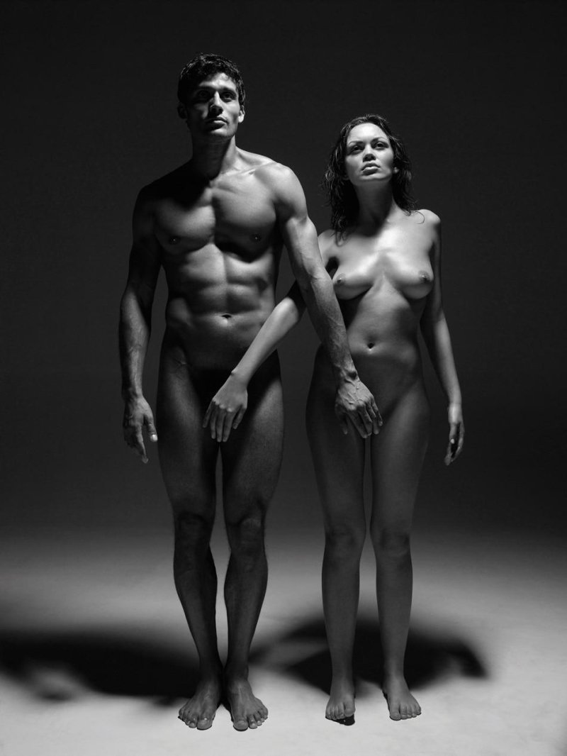 Man and woman naked