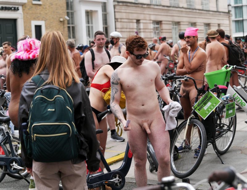 Naked bike run