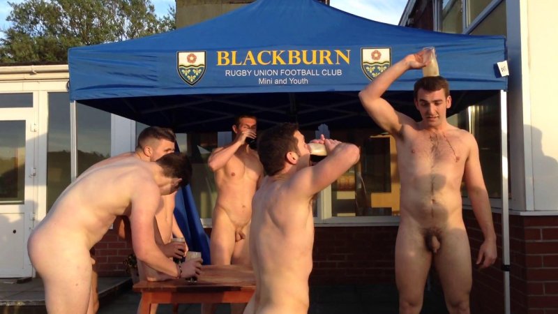 Naked athletes