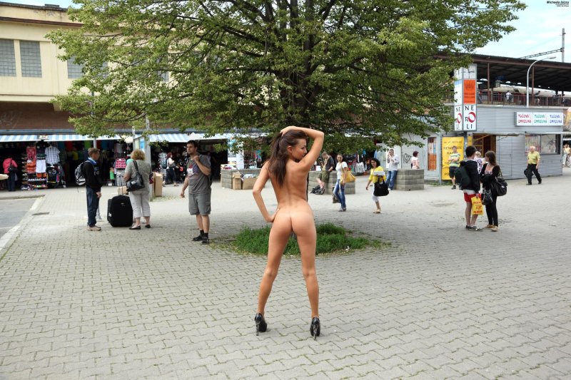 Naked in public