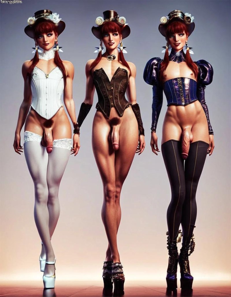 Transsexuals AI porn