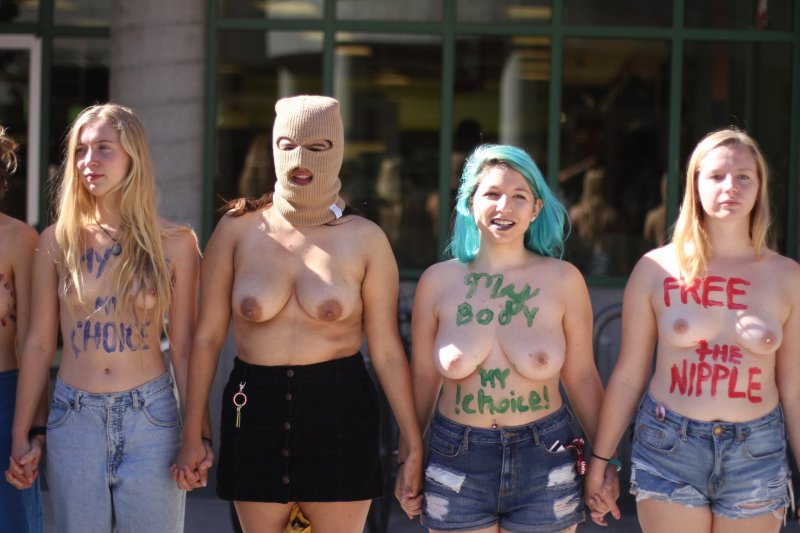 Feminist with big tits