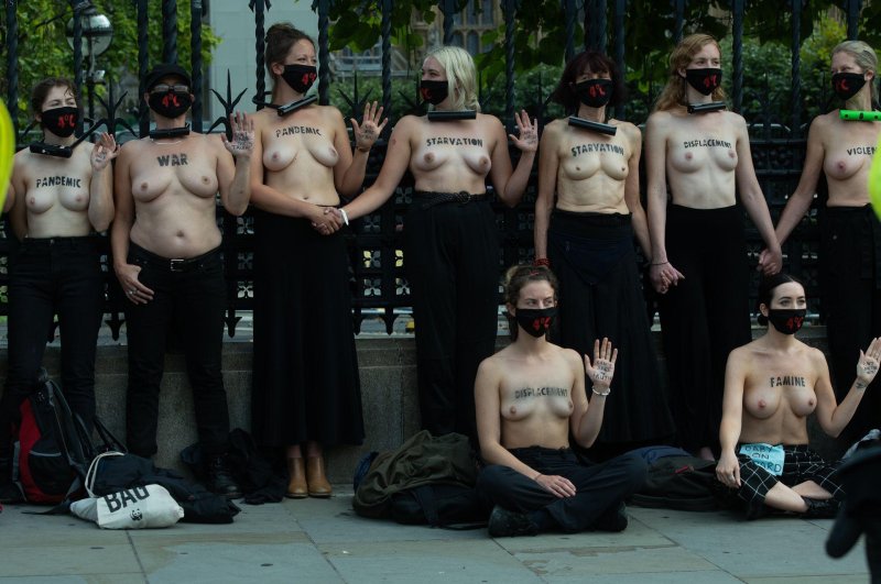 Naked protests