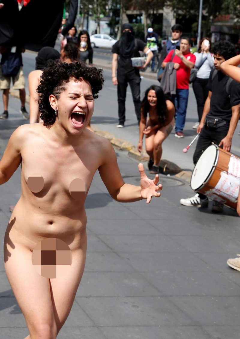 Naked protest
