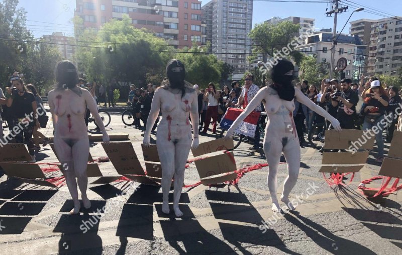 Naked protests