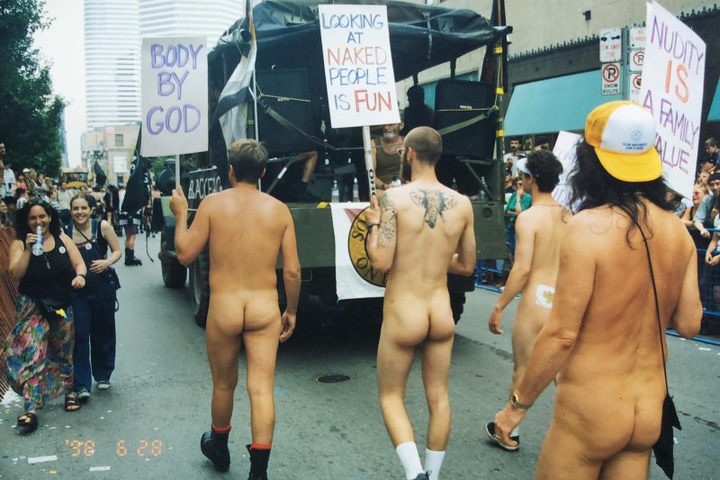 Naked protest