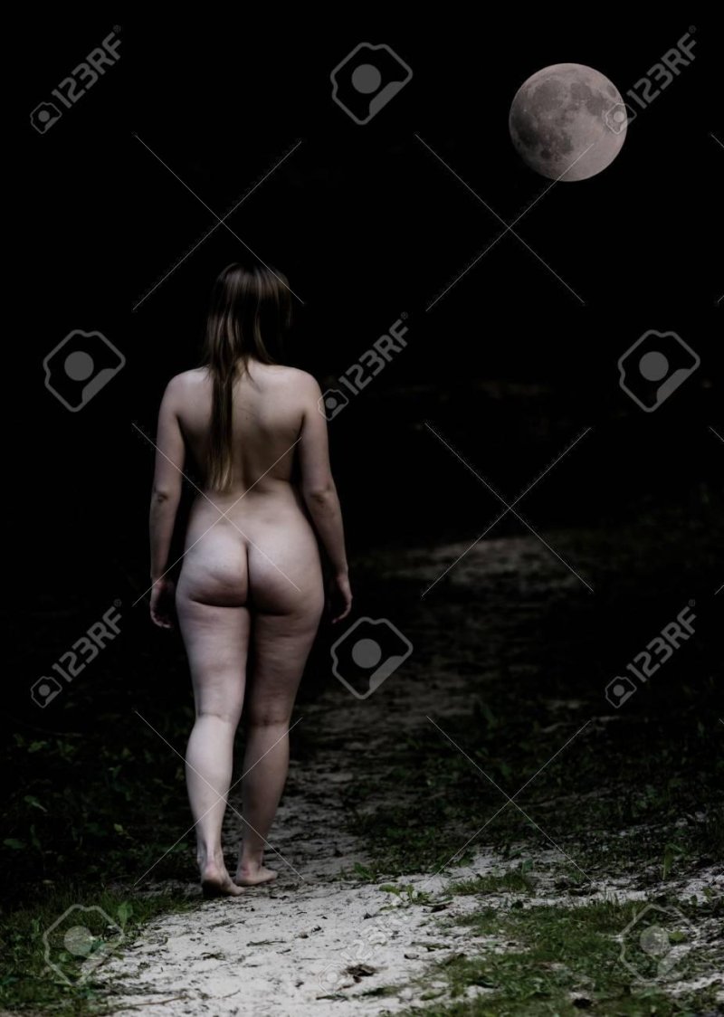 Girl under the Moon