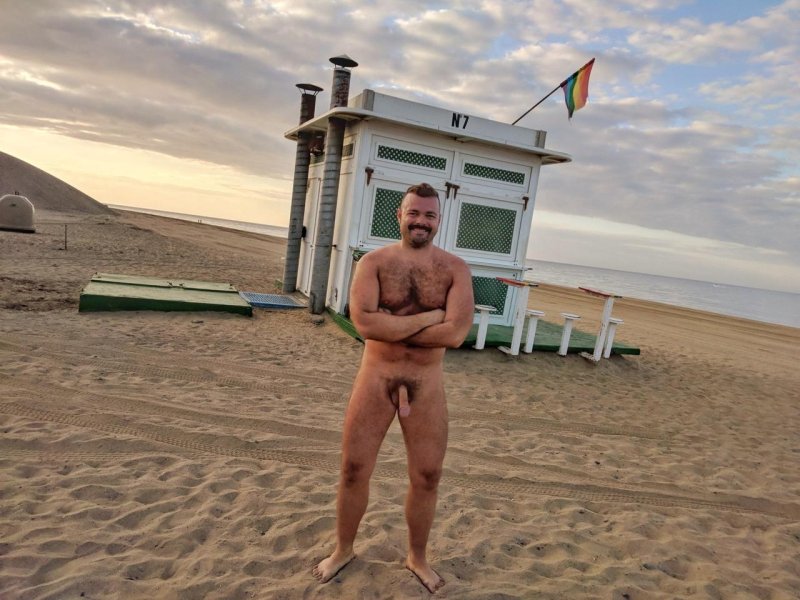 Men nudists