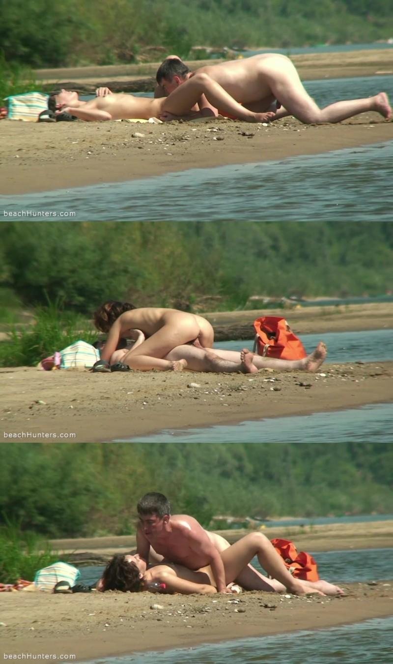 On the beach