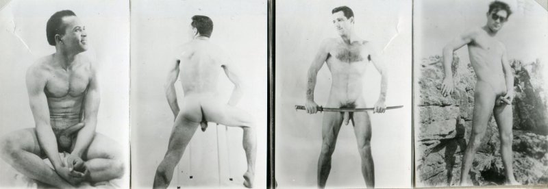 Naked American men retro