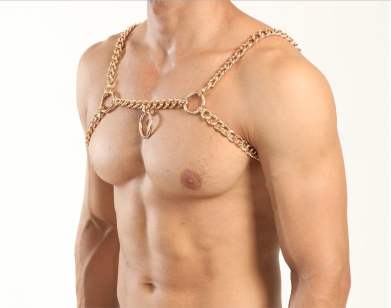 A chain on the chest