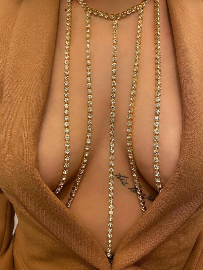 A chain on the chest