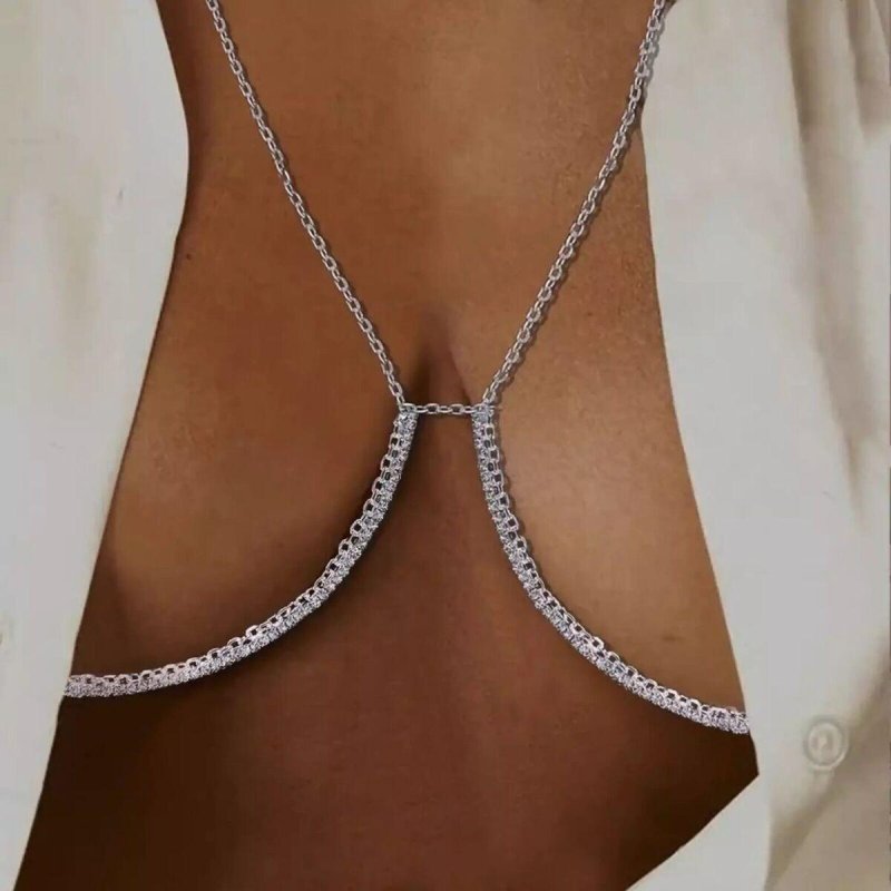 Necklace to the bra