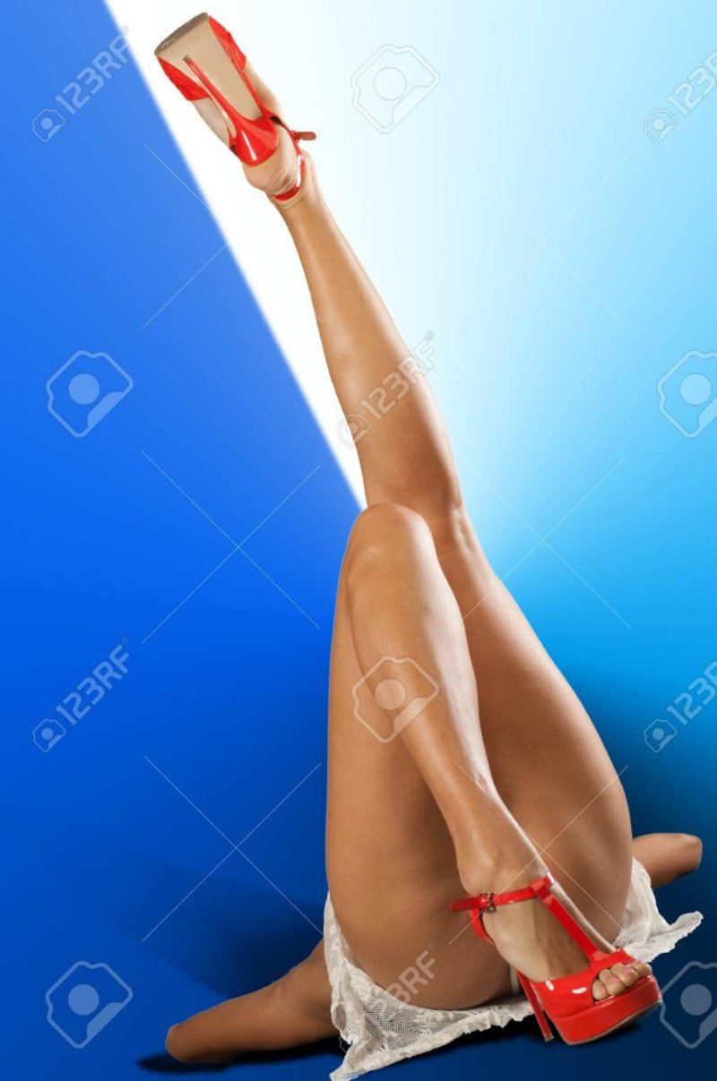 Beautiful female legs
