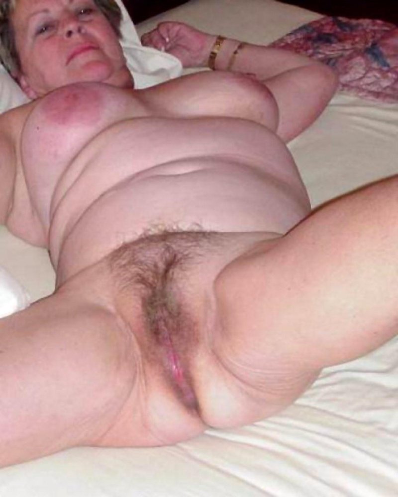 Fat hairy old women