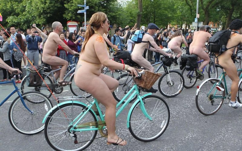London Naked Bicycle Race