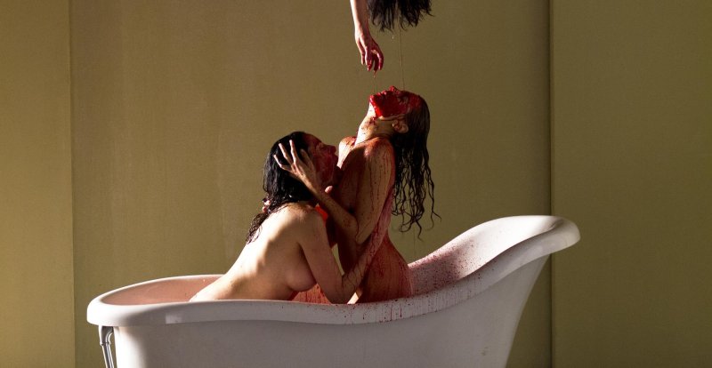 Erotic moments in horror films