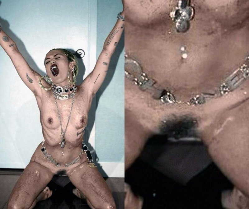 Naked Miley Cyrus