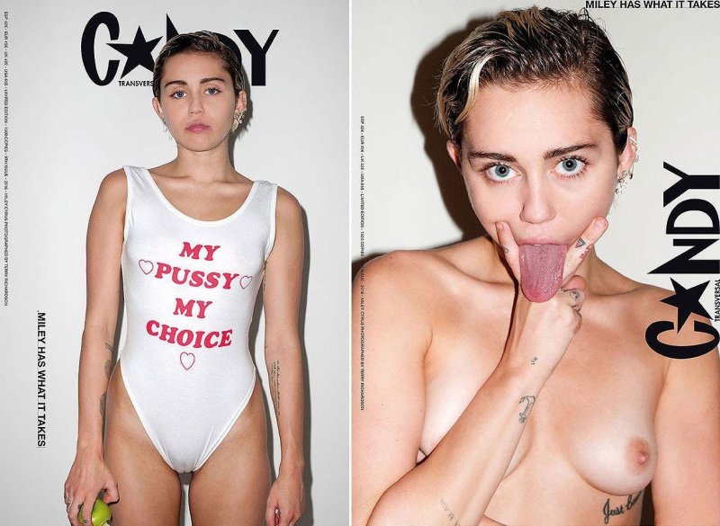 Naked Miley Cyrus