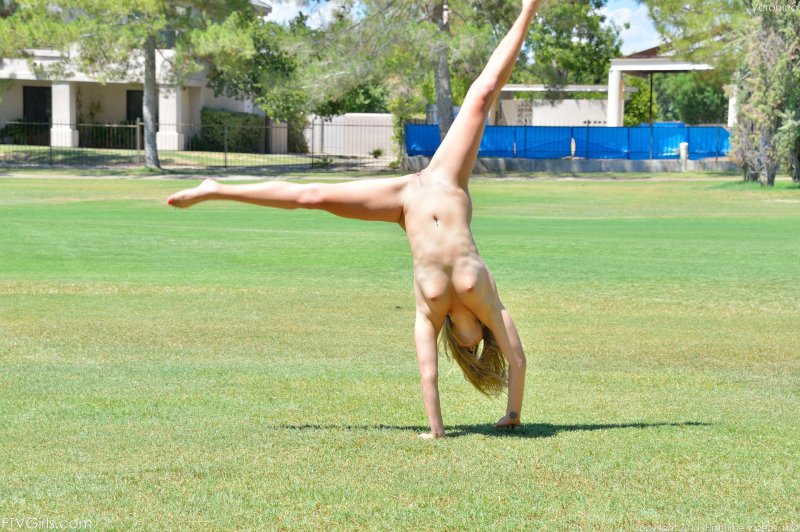 Athletes without panties