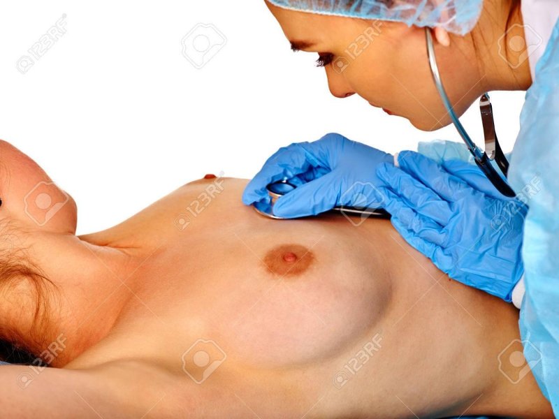 Naked women in medical