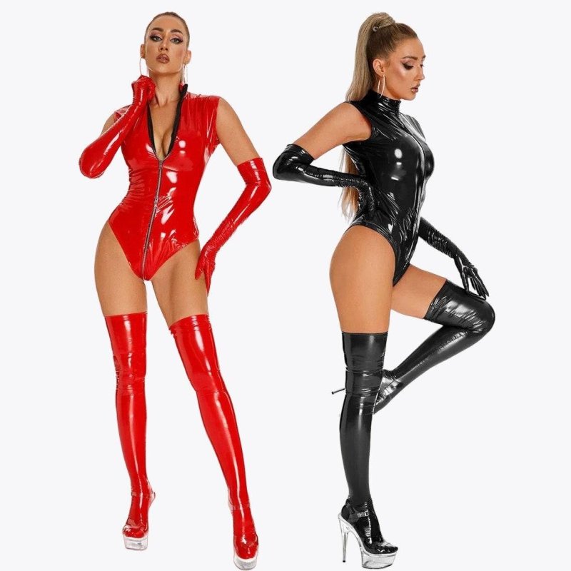 Latex jumpsuit
