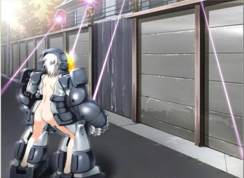 Hentai robotic girl